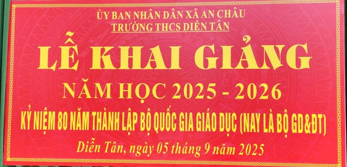 Khai giảng năm học 2025-2026