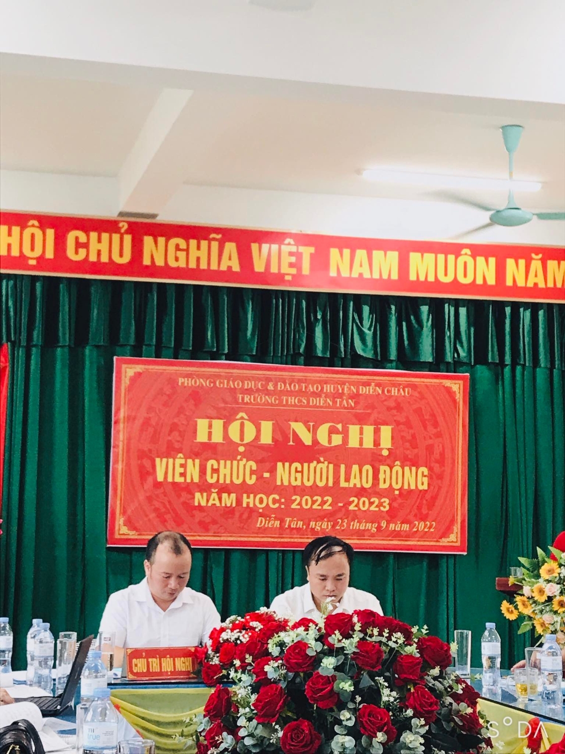 Hội nghị viên chức-Người lao động năm học 2022-2023